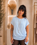 Blouse fluide à nouer