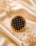 Bague ronde strass