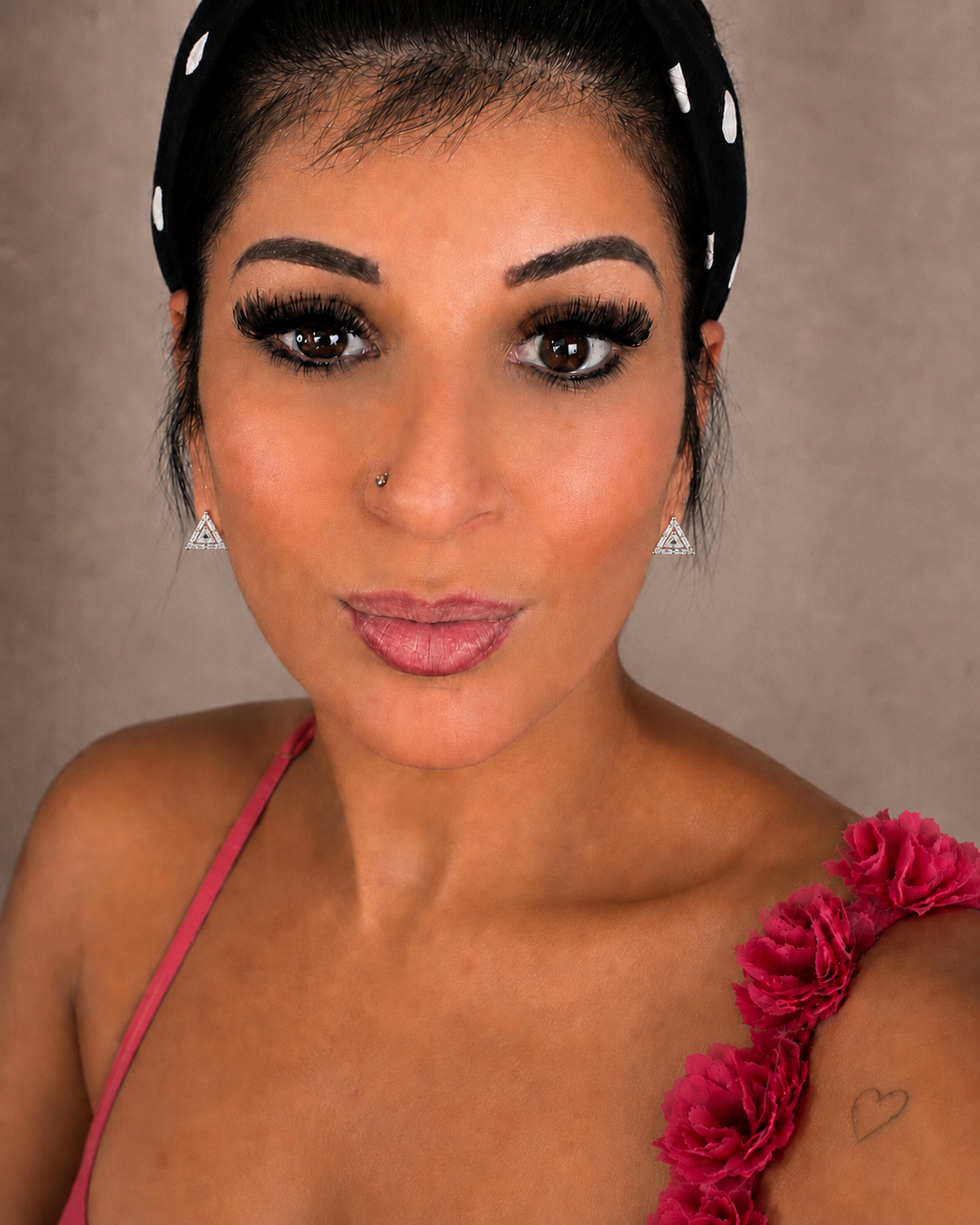 Boucles d'oreilles puces